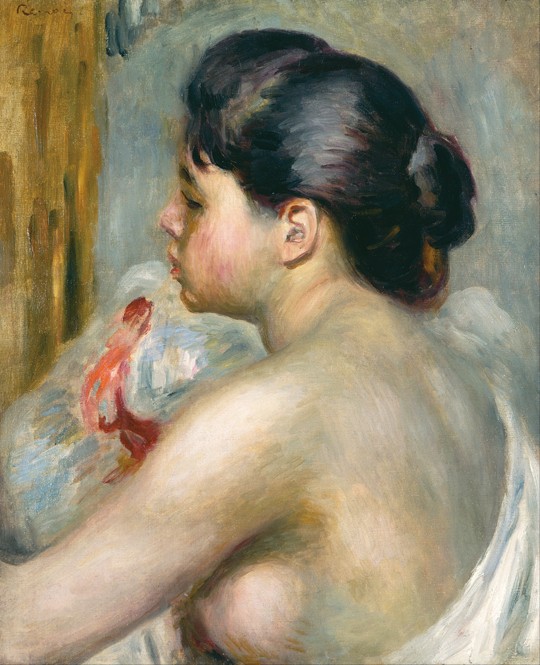 Dark-Haired Woman od Pierre-Auguste Renoir
