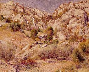 Rock at Estaque od Pierre-Auguste Renoir