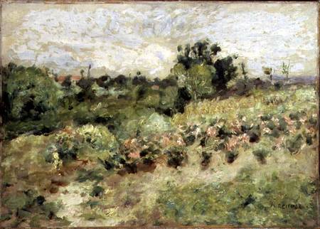 Field of Roses od Pierre-Auguste Renoir