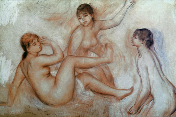 Bathers od Pierre-Auguste Renoir