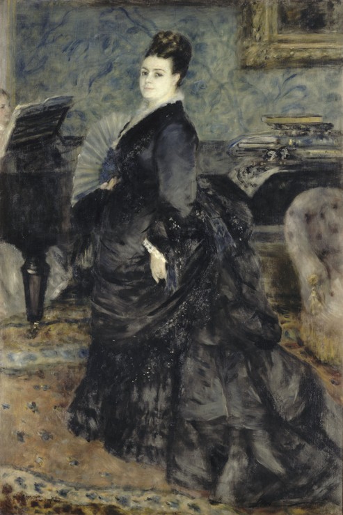 Portrait of a Woman, called of Mme Georges Hartmann od Pierre-Auguste Renoir