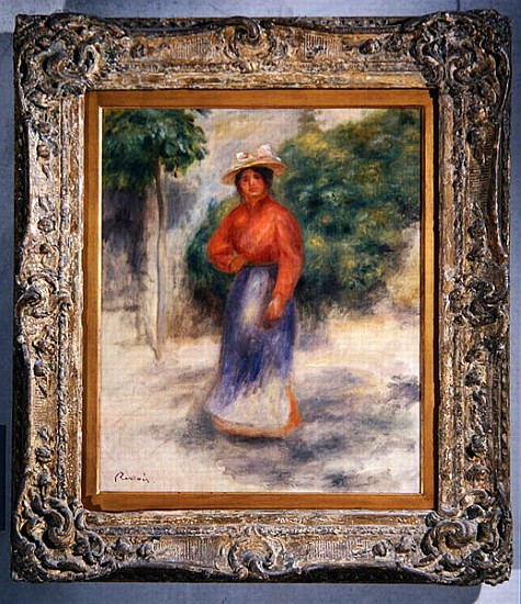 Gabrielle in the garden, c.1905 ? od Pierre-Auguste Renoir