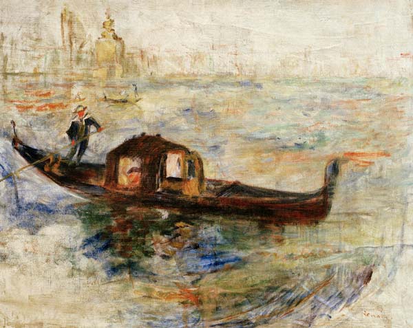 Renoir / Gondola in Venice / 1881 od Pierre-Auguste Renoir
