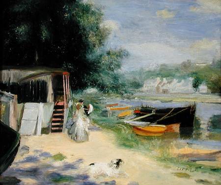 La Grenouillere od Pierre-Auguste Renoir