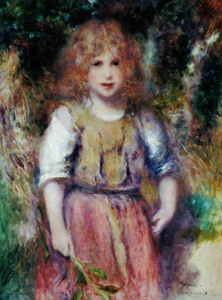 Gypsy Girl od Pierre-Auguste Renoir