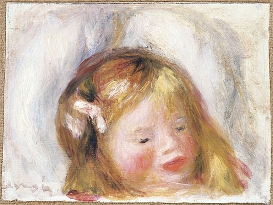 Head of Coco od Pierre-Auguste Renoir
