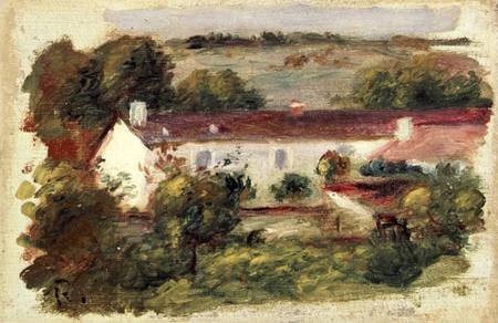 House at Essoyes od Pierre-Auguste Renoir