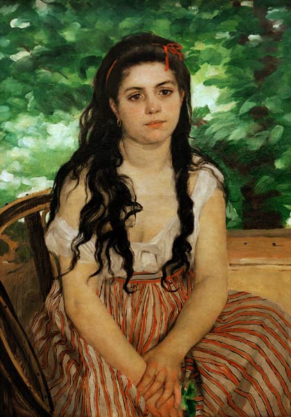 V lét&#283; od Pierre-Auguste Renoir