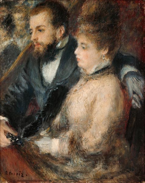 In the Loge od Pierre-Auguste Renoir