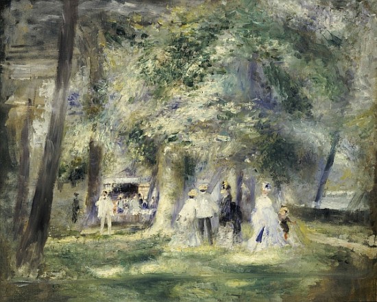 In the Park at Saint-Cloud od Pierre-Auguste Renoir
