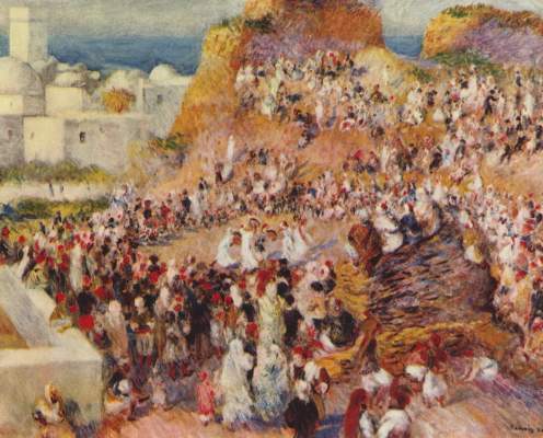The Kasbah in Algiers od Pierre-Auguste Renoir