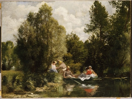 La Mare aux Fees od Pierre-Auguste Renoir