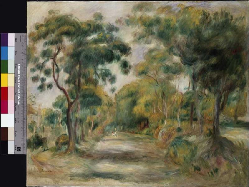 Landschaft in der Mittagssonne od Pierre-Auguste Renoir