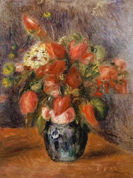 Vase of Flowers od Pierre-Auguste Renoir