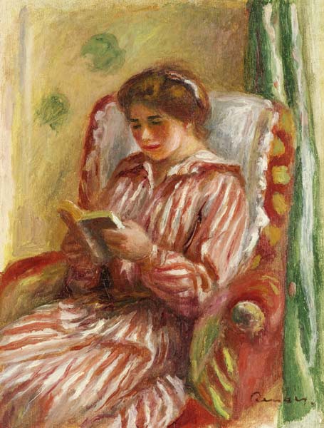 Gabrielle Reading od Pierre-Auguste Renoir