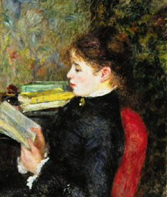 Reading od Pierre-Auguste Renoir