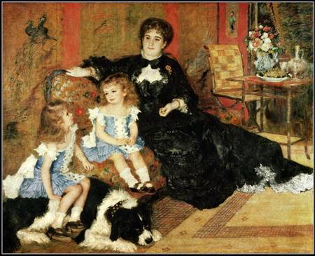 Madame Georges Charpentier and her Children od Pierre-Auguste Renoir