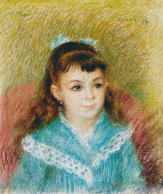 Portrait of a Young Girl (Elisabeth Maître) od Pierre-Auguste Renoir