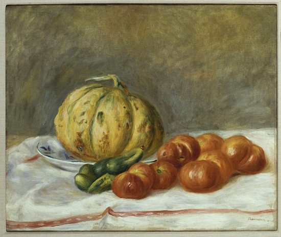 Melon and Tomatoes od Pierre-Auguste Renoir