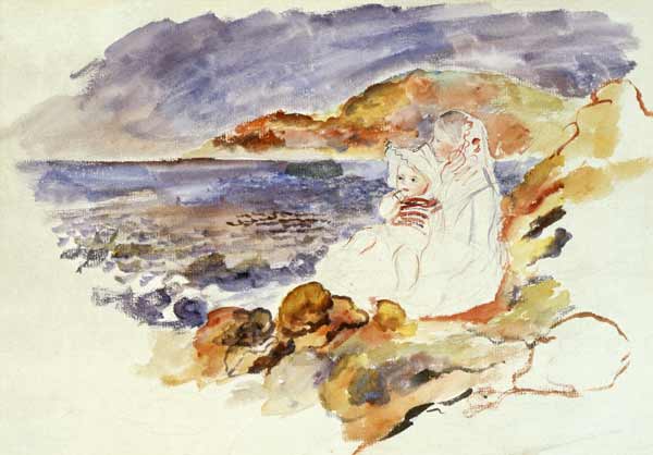 Coast Scene od Pierre-Auguste Renoir