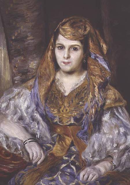 Mme. Clementine Stora in Algerian Dress, or Algerian Woman od Pierre-Auguste Renoir