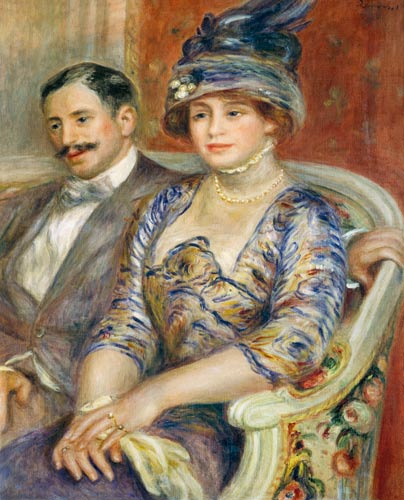 Monsieur et Madame Bernheim de Villers od Pierre-Auguste Renoir