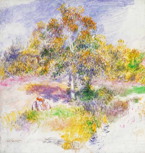 The Clearing od Pierre-Auguste Renoir