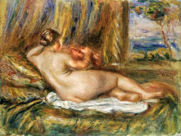 Reclining nude od Pierre-Auguste Renoir