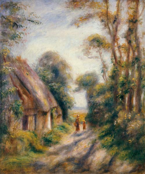 The Outskirts of Berneval od Pierre-Auguste Renoir