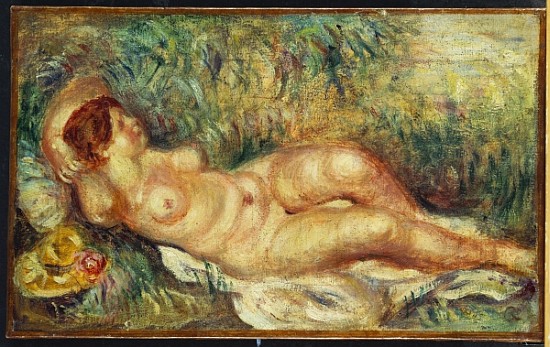 Outstretched Nude od Pierre-Auguste Renoir