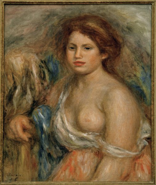 P.-A.Renoir, Brustbildnis od Pierre-Auguste Renoir