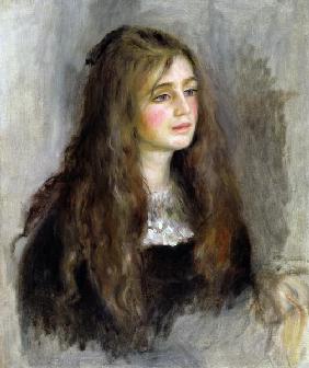 Portrait of Julie Manet (1878-1966) od Pierre-Auguste Renoir