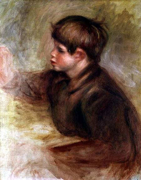 Portrait of Coco painting od Pierre-Auguste Renoir