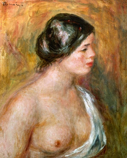 Portrait of Madeleine Bruno od Pierre-Auguste Renoir