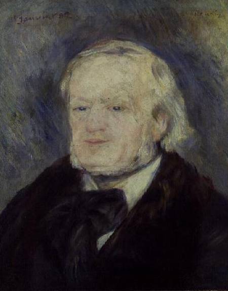 Portrait of Richard Wagner (1813-83) od Pierre-Auguste Renoir