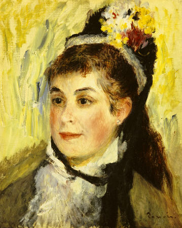 Portrait De Madame Edmond Renoir od Pierre-Auguste Renoir