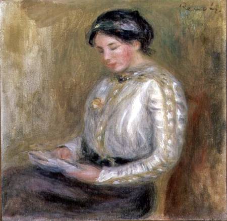 Reading od Pierre-Auguste Renoir