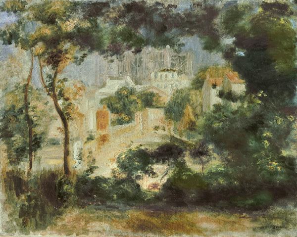 Renoir / Sacre Coeur, Paris / c.1896 od Pierre-Auguste Renoir
