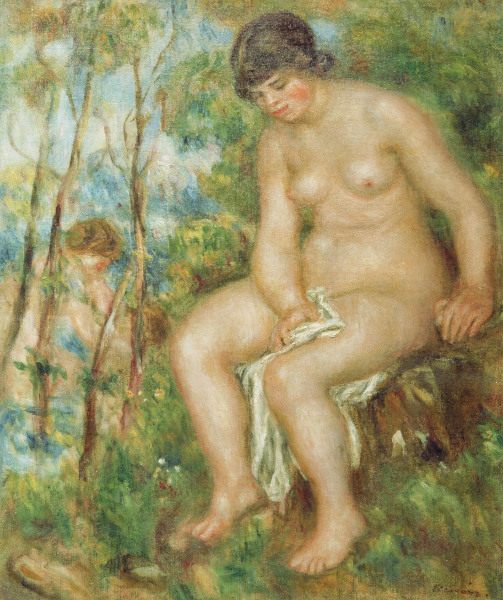 Renoir / The Bather / c.1915 od Pierre-Auguste Renoir