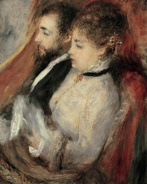 Renoir / The Small Box / 1873/74 od Pierre-Auguste Renoir