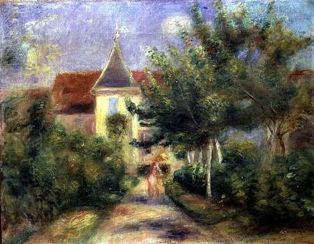 Renoir's house at Essoyes, 1906 od Pierre-Auguste Renoir