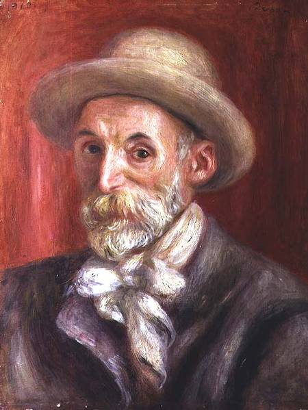 Self portrait od Pierre-Auguste Renoir