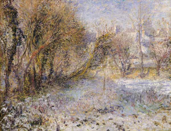 Snowy Landscape od Pierre-Auguste Renoir