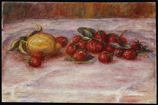 Strawberries and Lemons od Pierre-Auguste Renoir