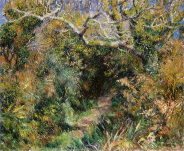 South French landscape. od Pierre-Auguste Renoir