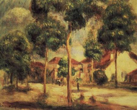 The Sunny Road od Pierre-Auguste Renoir