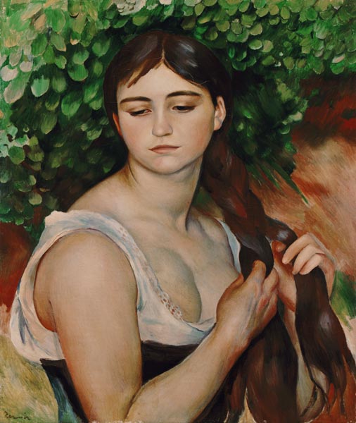 Renoir / Suzanne Valadon / 1884 od Pierre-Auguste Renoir