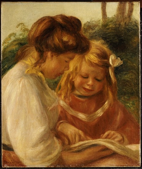 The Alphabet, Jean and Gabrielle od Pierre-Auguste Renoir