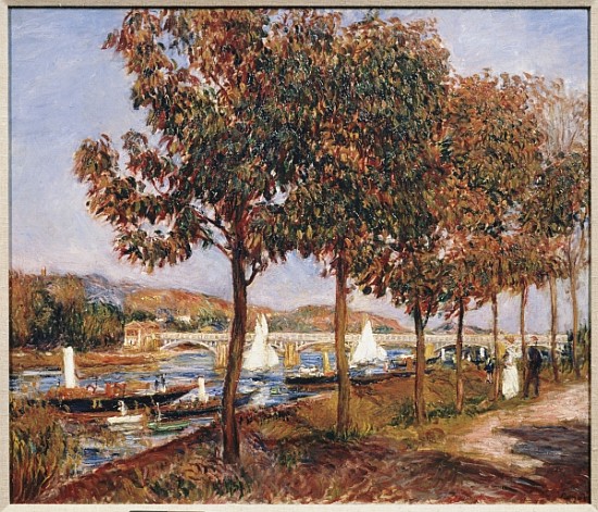 The Bridge at Argenteuil od Pierre-Auguste Renoir
