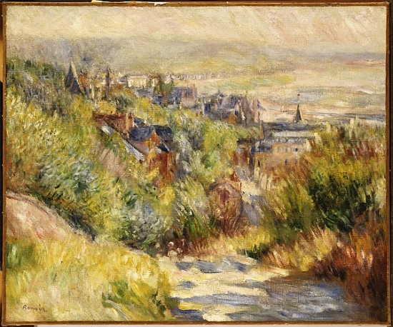 The Heights of Trouville od Pierre-Auguste Renoir